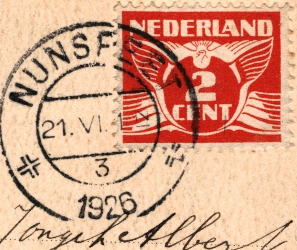 940459 Nunspeet Margarethahut Gld 1926 nette kaart Gelopen, Ophalen of Verzenden, 1920 tot 1940, Gelopen, Gelderland