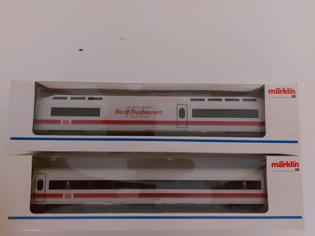 2 Marklin ICE 1 Wagons, Hobby en Vrije tijd, Modeltreinen | H0, Wisselstroom, Ophalen of Verzenden, Märklin, Nieuw