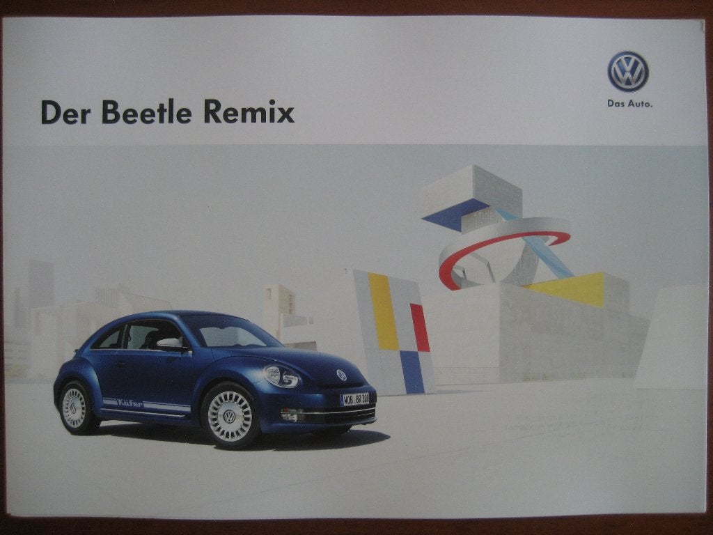 Volkswagen Beetle Remix (juni 2013) met bijlage, Ophalen of Verzenden, Nieuw, Volkswagen