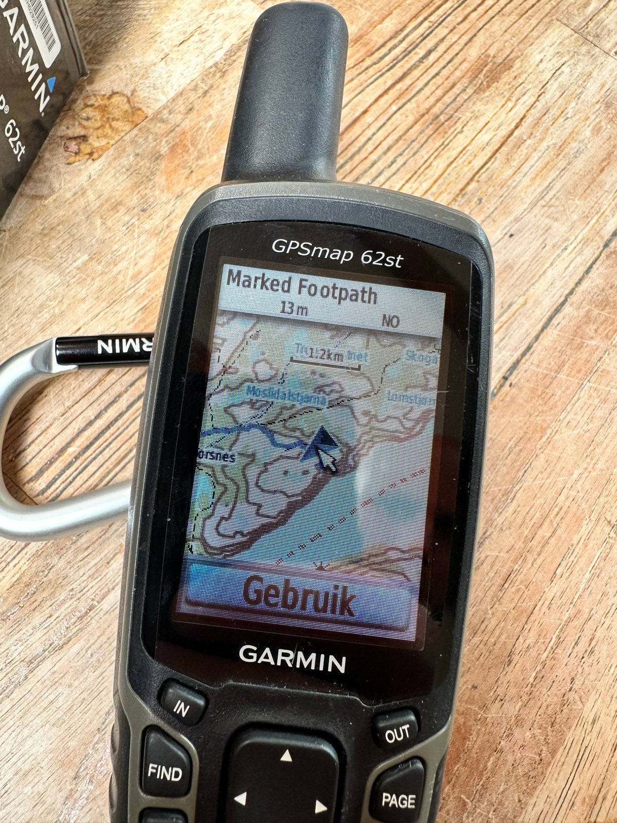 Garmin GPSMAP 62st Outdoor GPS Navigatie, Verzenden, Gebruikt