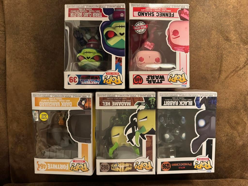 Funko Pop! Madame Hel 862 & Terror Claws Skeletor 39, Ophalen of Verzenden, Zo goed als nieuw