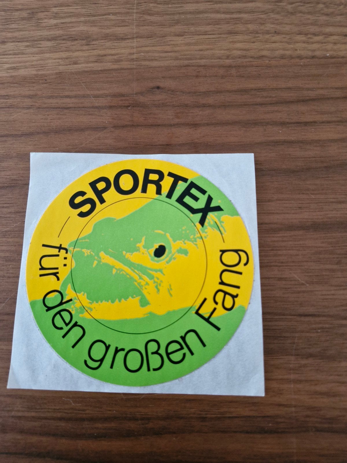 11138 Sportex sticker - voor de grote vangst, Ophalen of Verzenden, Nieuw, Sport