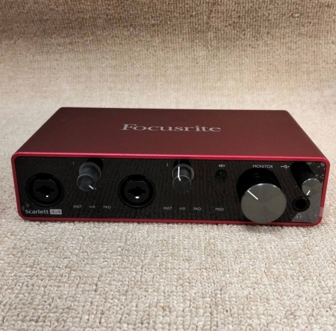 Focusrite Scarlett 4i4 3rd Gen USB Audio Interface, Ophalen of Verzenden, Gebruikt