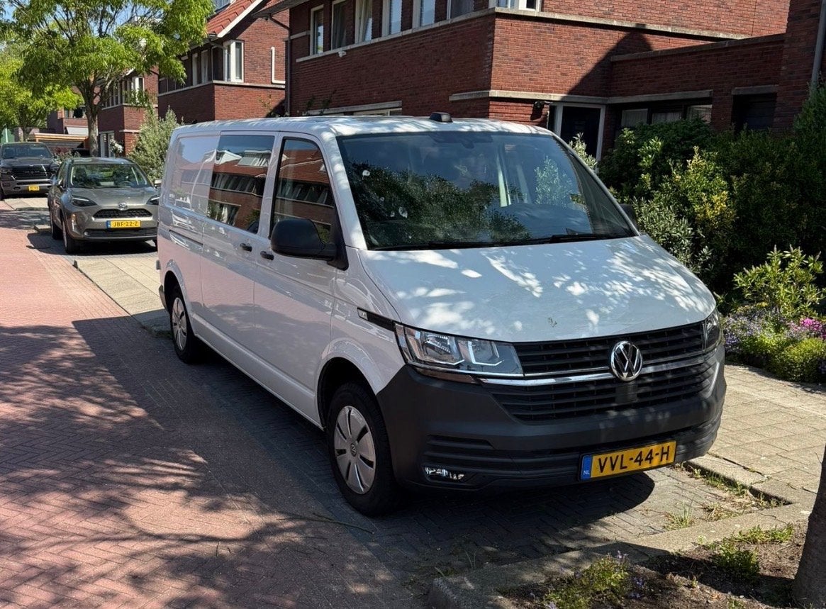 Volkswagen Transporter T6.1 L2 2.0 TDI 110PK 2023 |BTW AUTO, Auto's, Bestelauto's, Voorwielaandrijving, 4 cilinders, Volkswagen