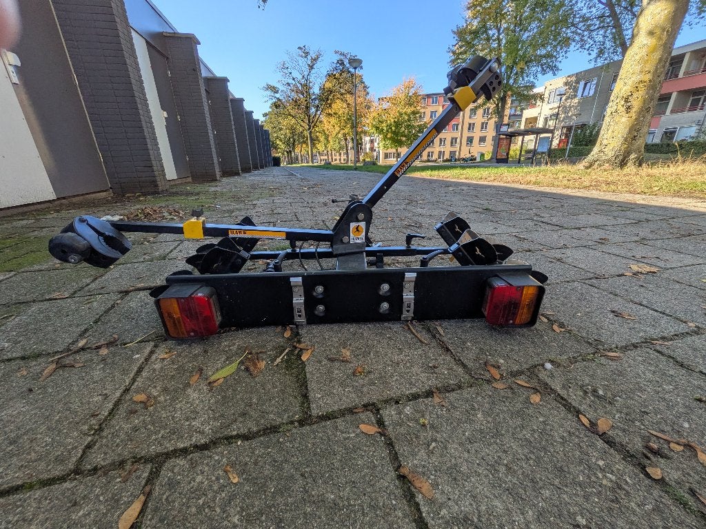 Spinder Hawk Fietsendrager 7-polig, Ophalen, 2 fietsen, Gebruikt, Trekhaakdrager