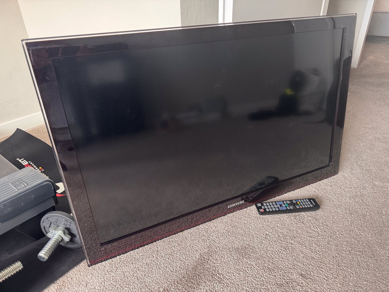 Samsung LCD tv 40 inch, Ophalen, Gebruikt, 50 Hz, Samsung