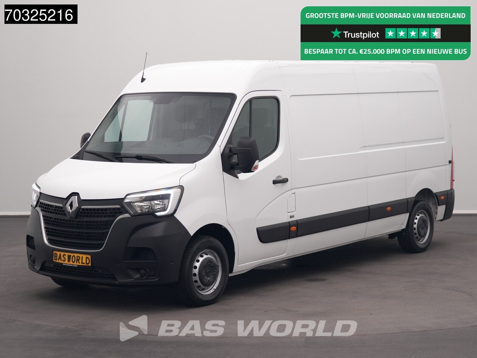 Renault Master 135PK L3H2 LED Airco Cruise Parkeersensoren v, Gebruikt, Euro 6, 4 cilinders, Renault