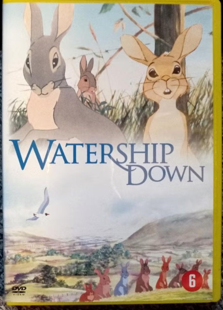 Watership Down - Waterschapsheuvel - beroemde tekenfilm!!, Engels, Nederlands, Ophalen of Verzenden, Zo goed als nieuw