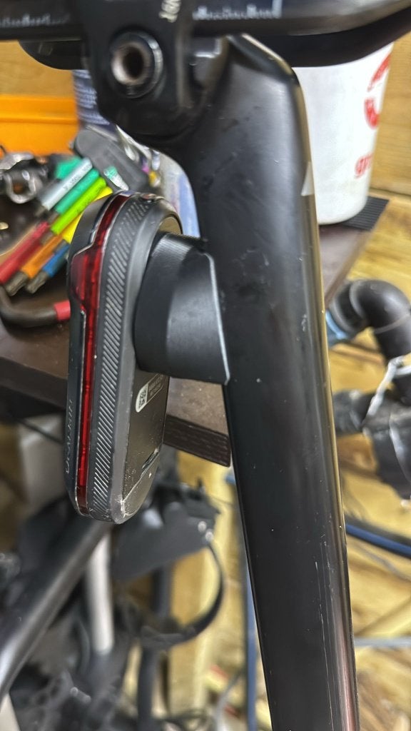 Bikeradar mount Canyon Grail & Ultimate (oa Garmin Varia), Ophalen of Verzenden, Nieuw, Overig, Achterlicht
