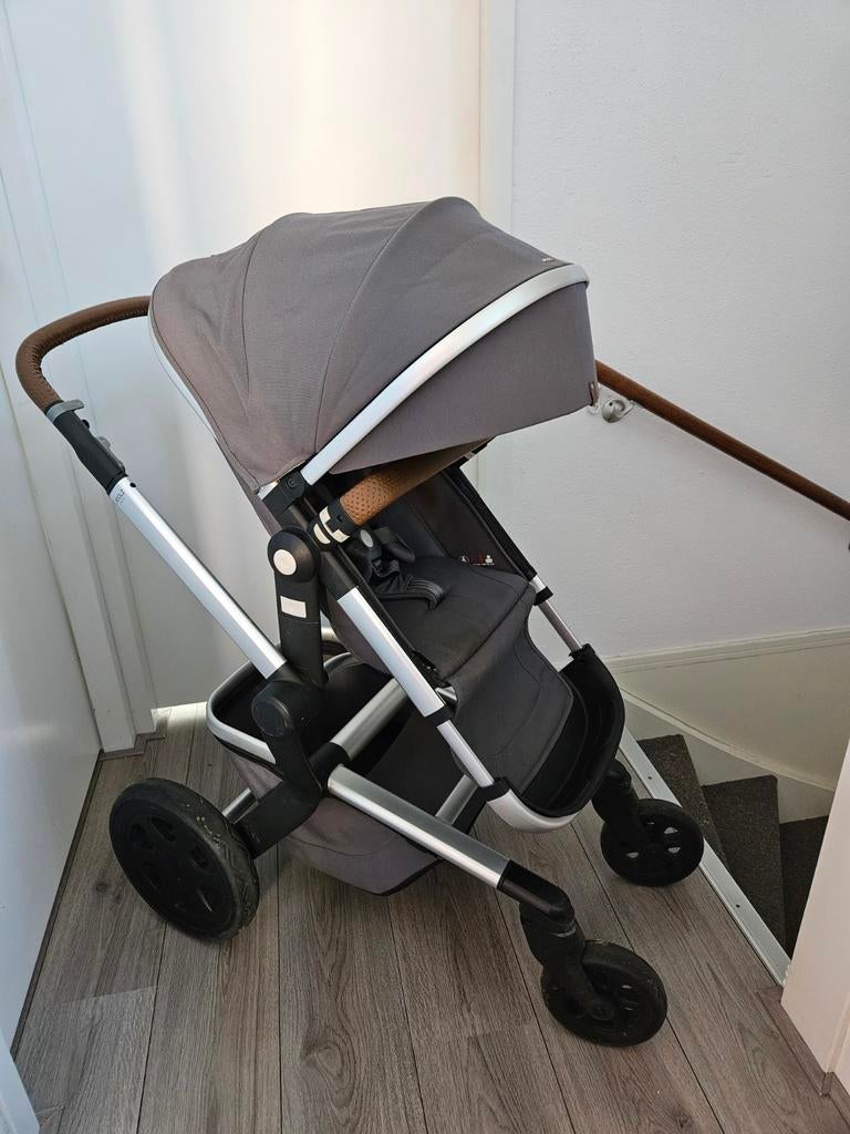 Joolz Day 3 Combiwagen Hippo Grey met Zitje en Reiswieg, Gebruikt, Combiwagen, Met reiswieg, Ophalen