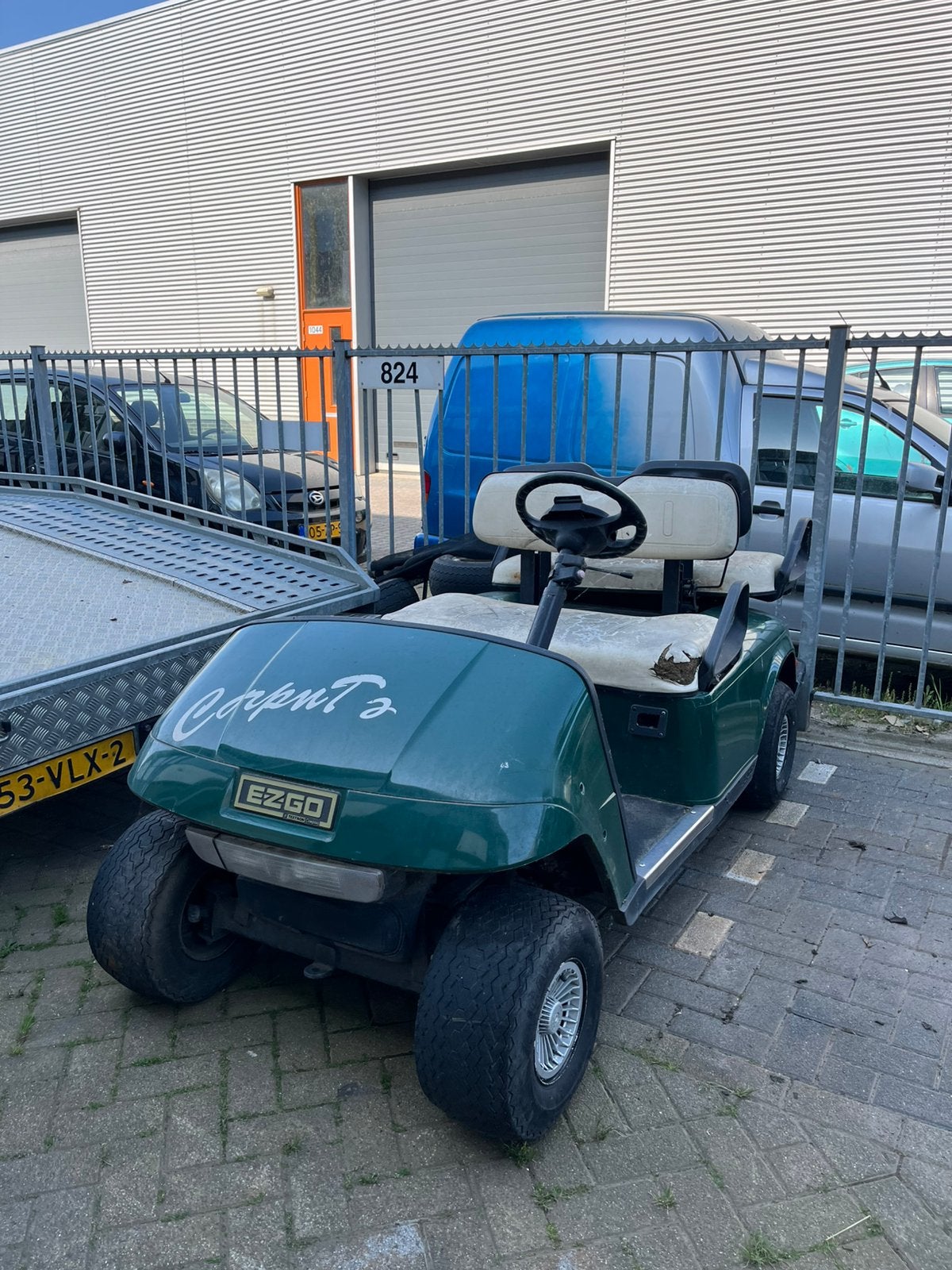 Electrische golfkar opknapper zo ingeruild, Ophalen, Zo goed als nieuw, Golfkar