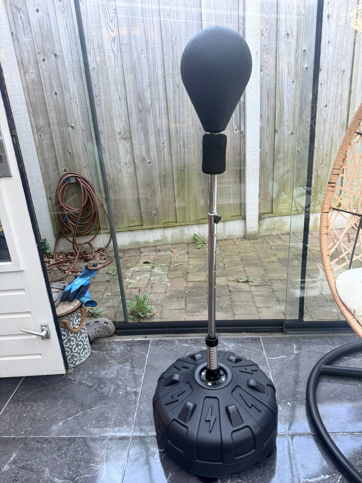 Boksbal 120-160cm, Ophalen, Zo goed als nieuw, Boksbal