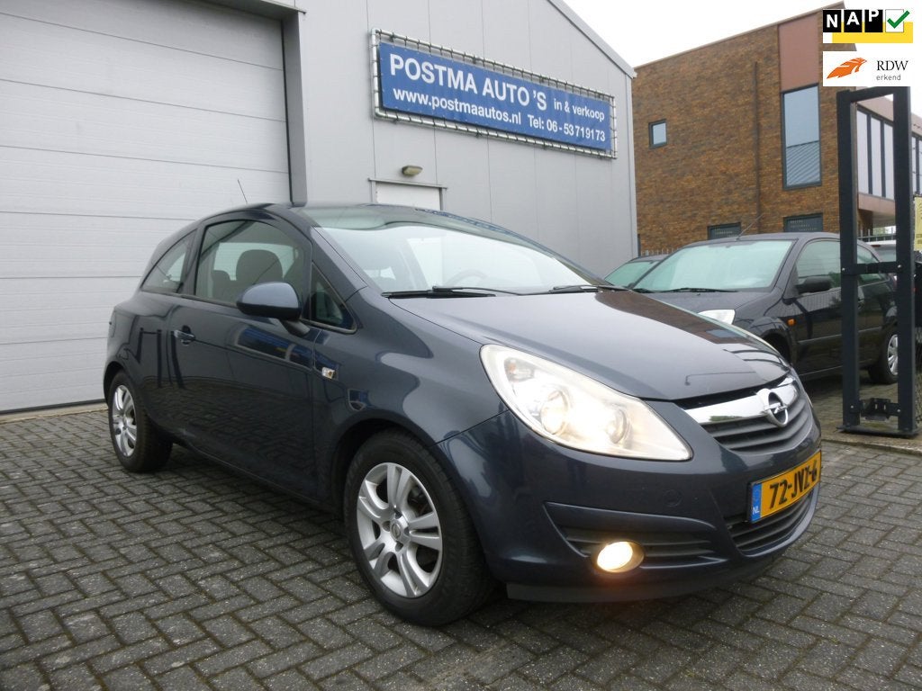 Opel Corsa 1.2-16V, airco, trekhaak, APK tot 5 oktober 2027, Auto's, Opel, Voorwielaandrijving, 1229 cc, Origineel Nederlands
