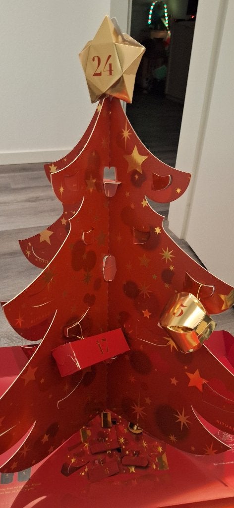 mooie lege 3d adventskalender van rituals met verlichting, Diversen, Kerst, Ophalen of Verzenden, Zo goed als nieuw