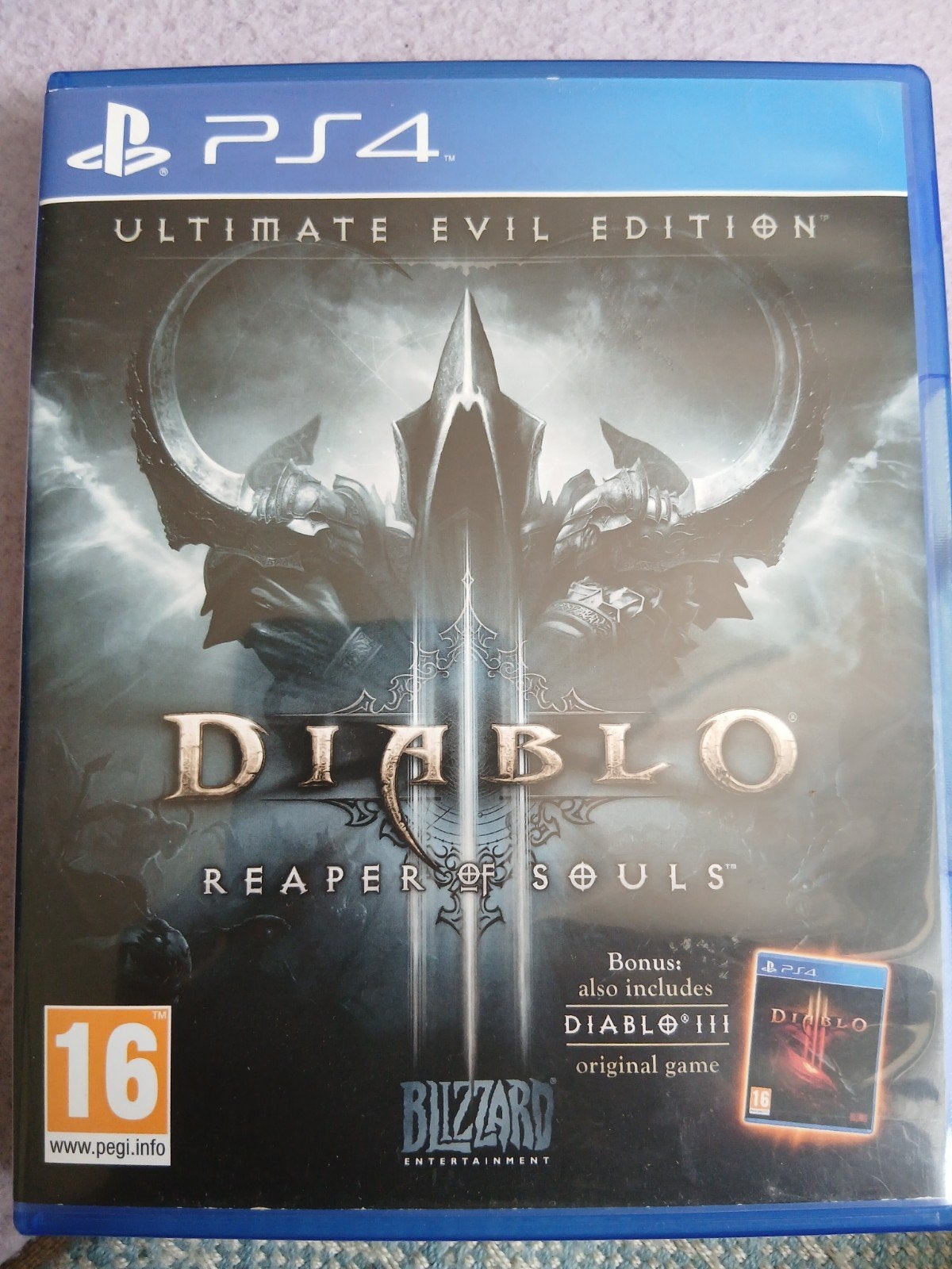 Diablo III Reaper of Souls Ultimate Evil Edition PS4, Ophalen of Verzenden, Zo goed als nieuw