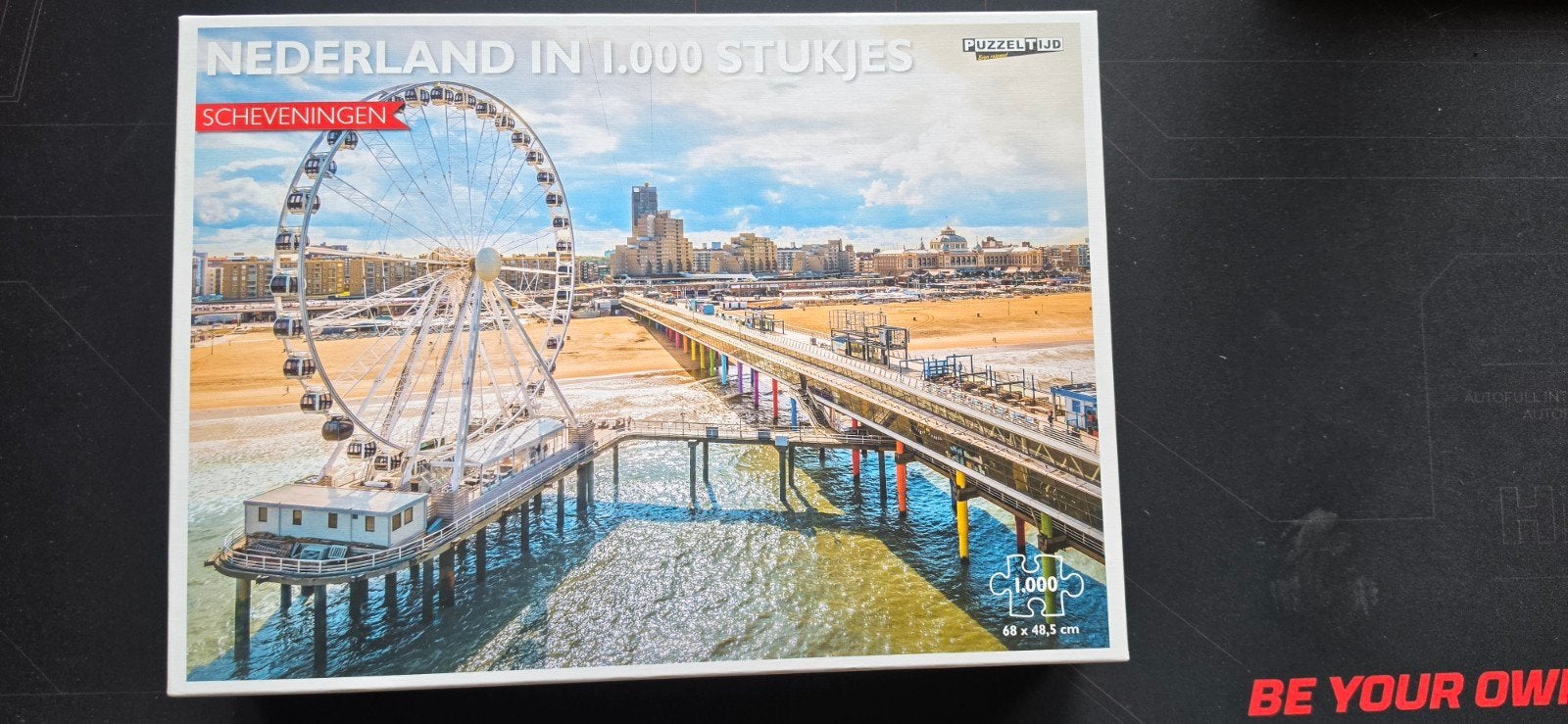 Puzzel Scheveningen De Pier 1000 stukjes, Ophalen, 500 t/m 1500 stukjes, Gebruikt, Legpuzzel