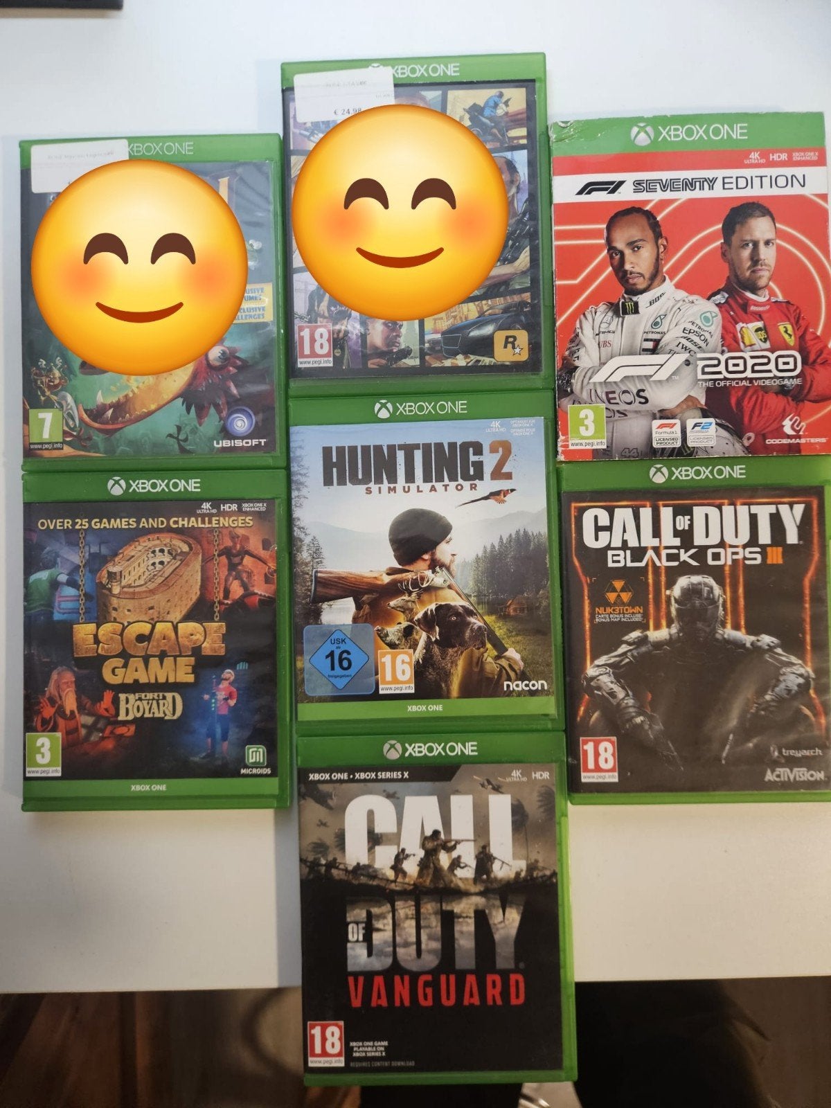 Xbox One Games - Diverse Collectie, Spelcomputers en Games, Online, Gebruikt, Vanaf 18 jaar, Shooter