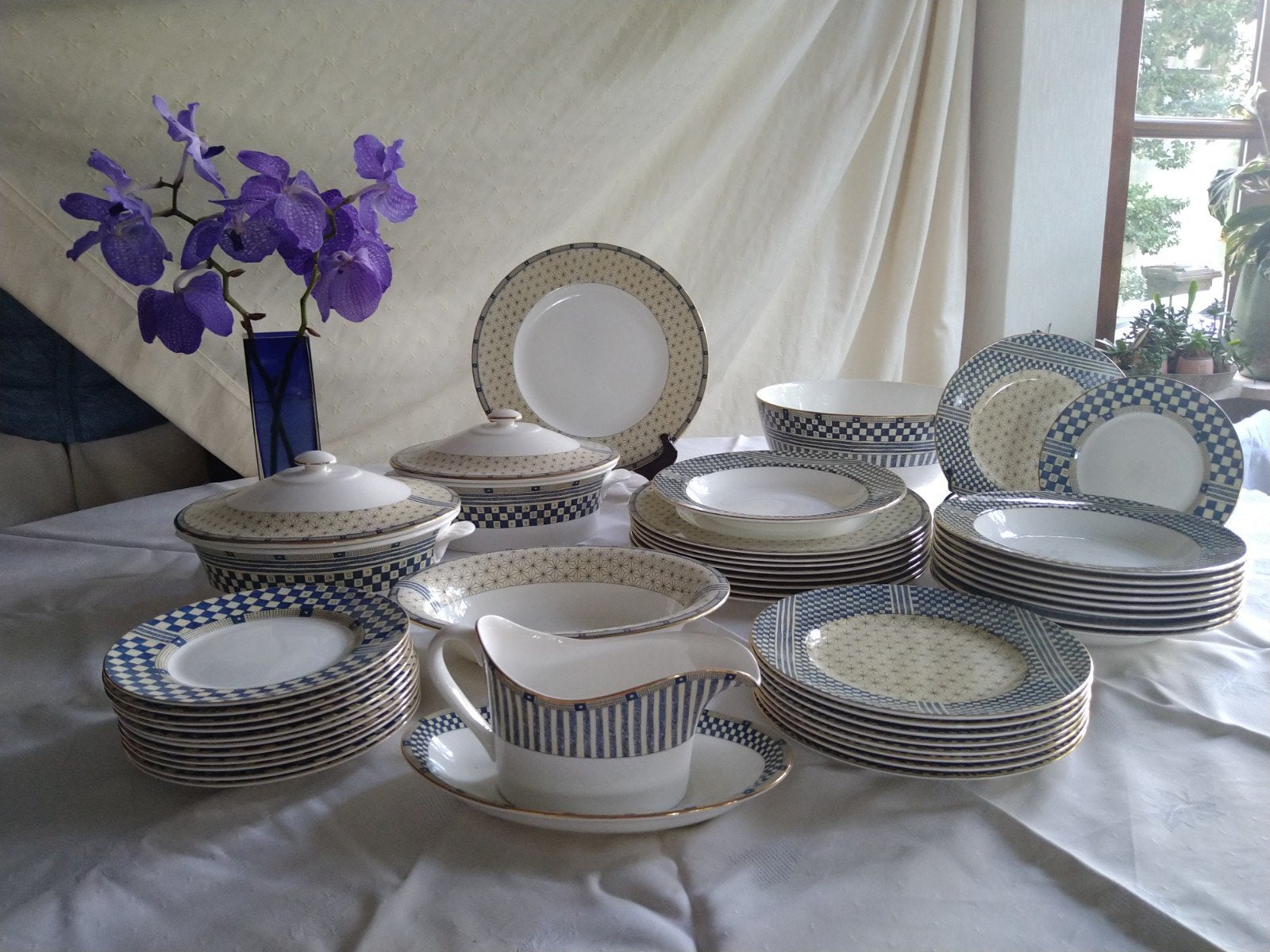 Wedgwood Samurai, compleet., Ophalen