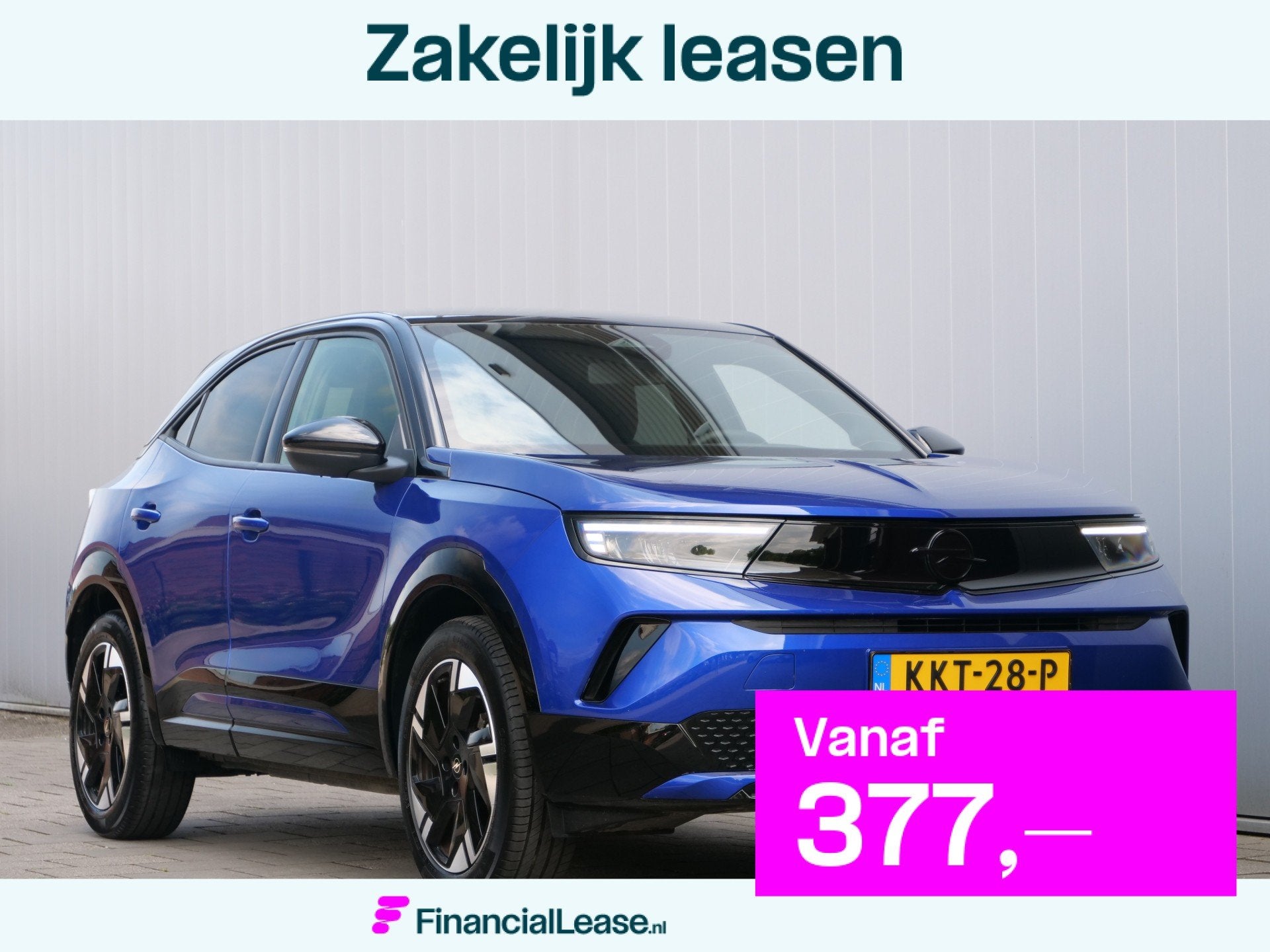 Opel Mokka-e Electric GS 54 kWh Automaat LED / Apple Carplay, Stof, Gebruikt, Zwart, 156 pk