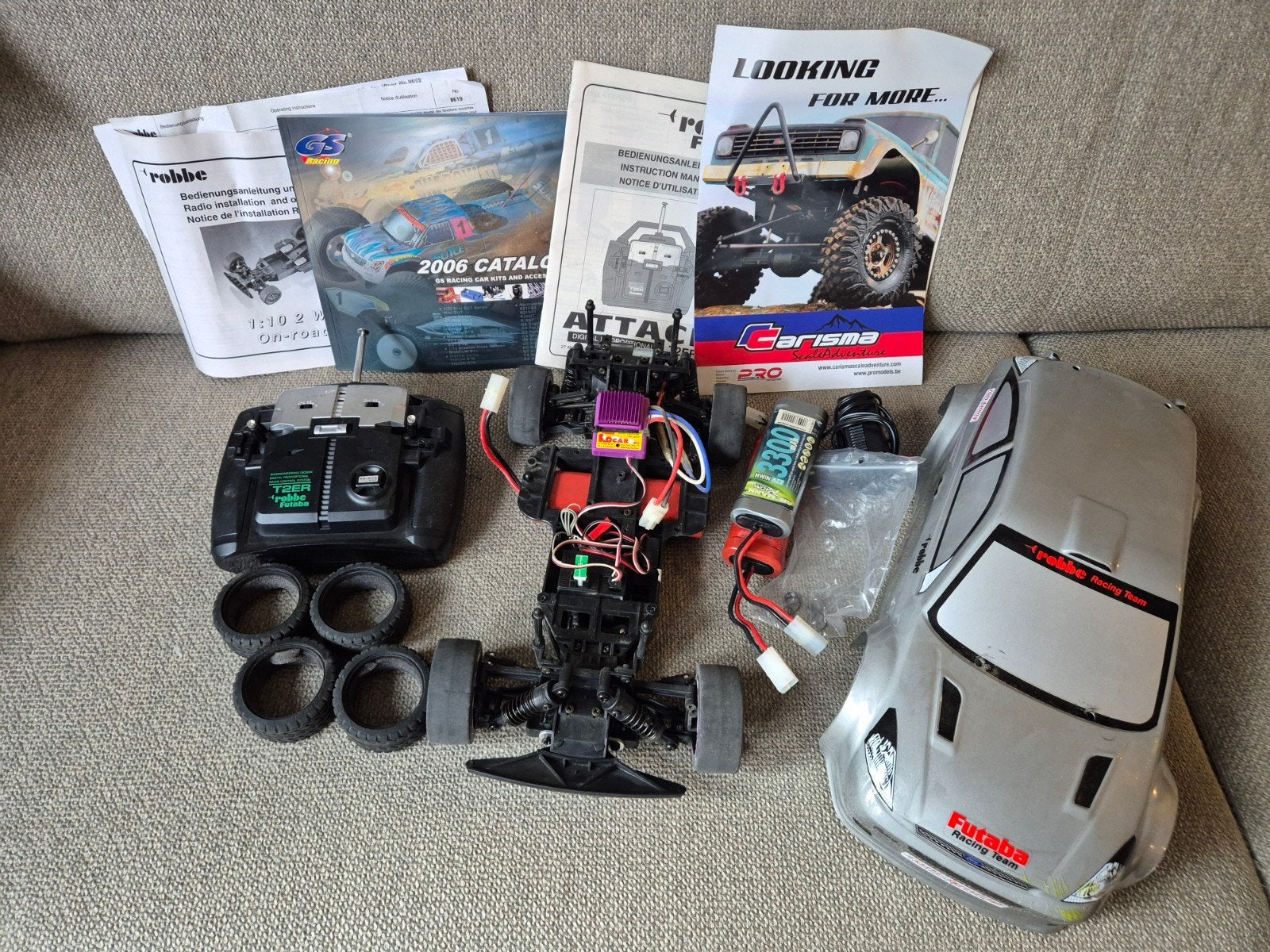 Robbe RC-auto Ford Focus 2006 complete set, Elektro, Gebruikt, Ophalen of Verzenden, Schaal 1:10