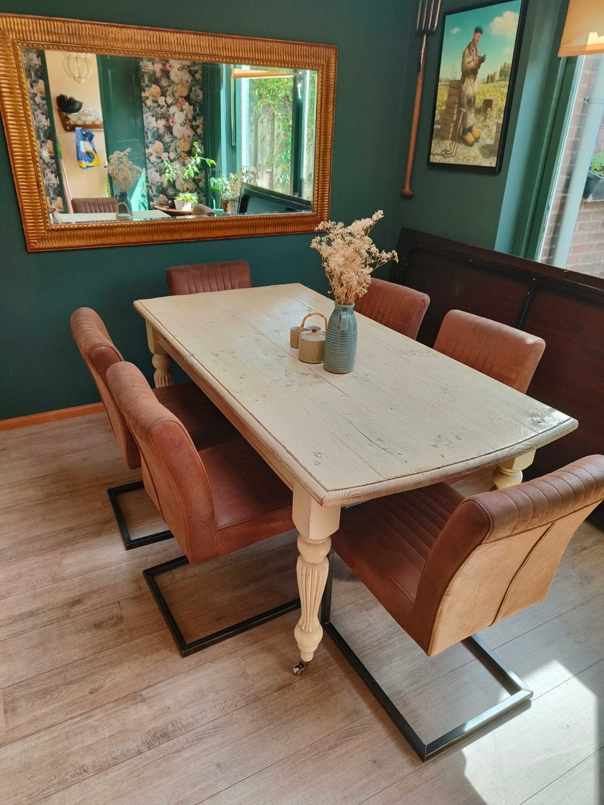 Eettafel 175x89 cm, gebruikt maar netjes, ophalen in Eemnes, Ophalen, Gebruikt, 50 tot 100 cm, 150 tot 200 cm