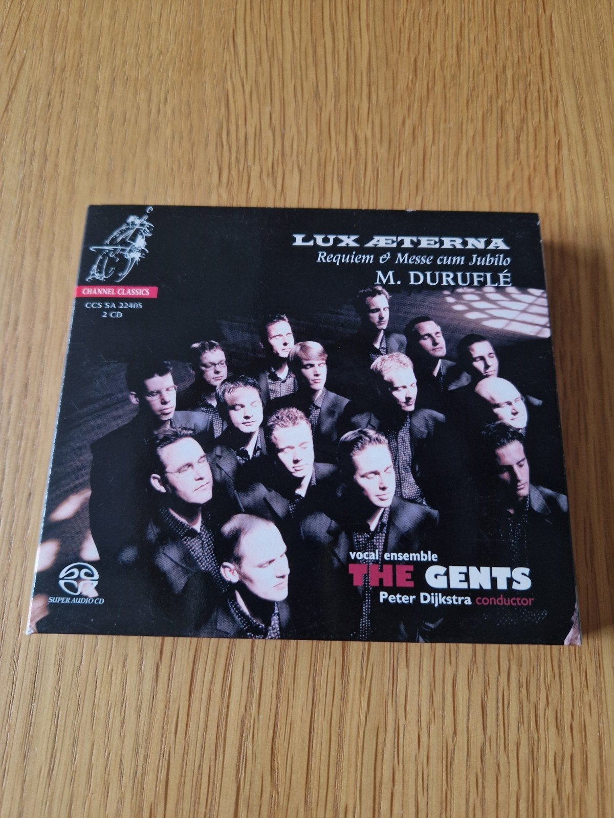 2x SACD The Gents - Lux Aeterna Requiem & Messe cum Jubilo, Gebruikt, Inclusief boekje, Modernisme tot heden, Ophalen of Verzenden