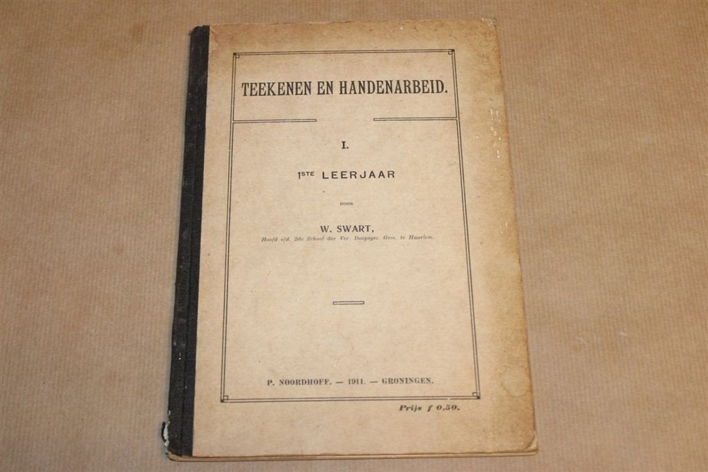 Teekenen en Handenarbeid - 1st leerjaar - 1911 !!, Ophalen of Verzenden