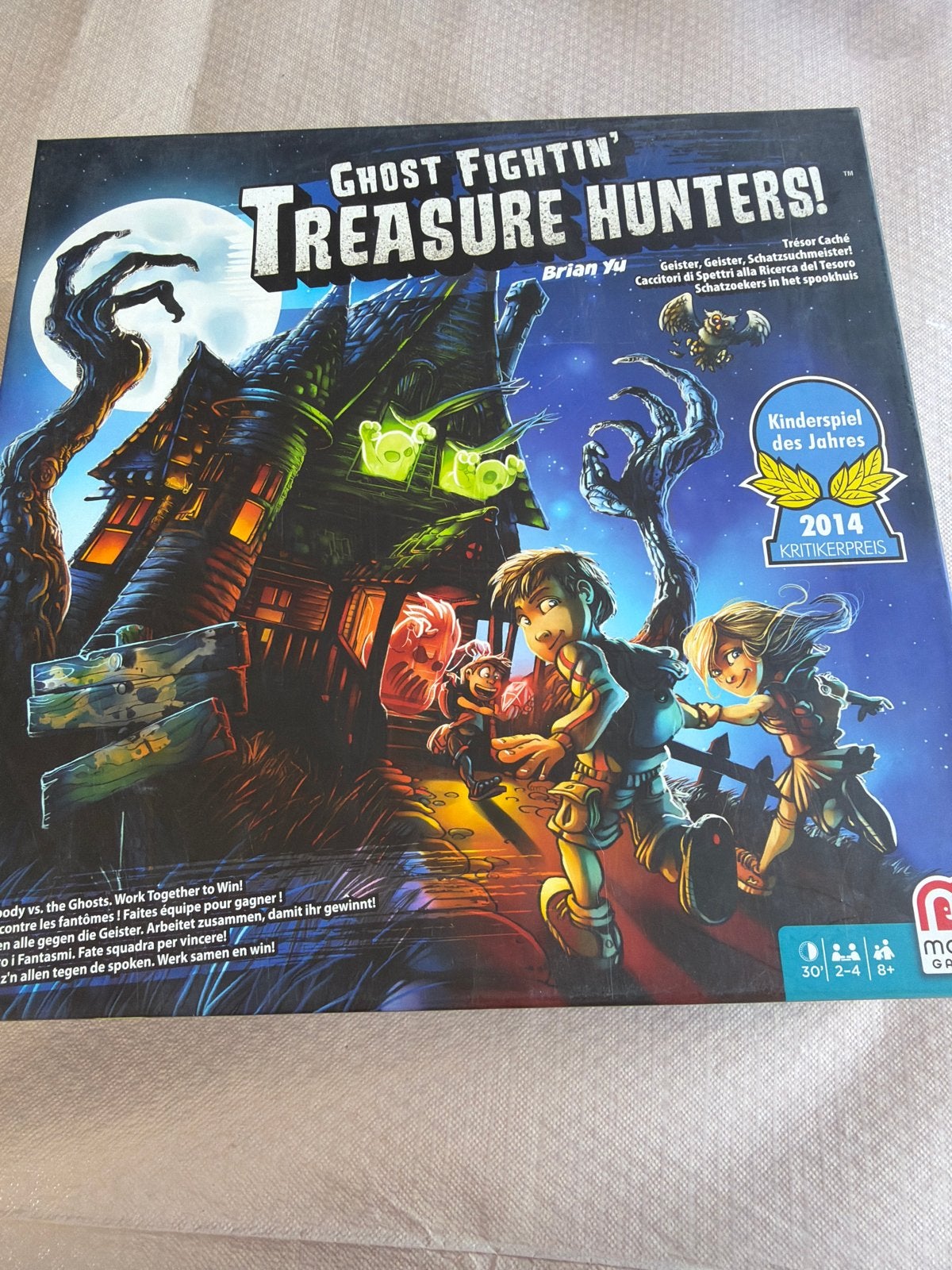 Ghost Fightin' Treasure Hunters! Bordspel, Drie of vier spelers, Ophalen of Verzenden, Gebruikt