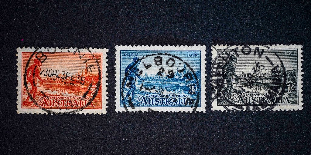 postzegels Australie 1934, Ophalen of Verzenden