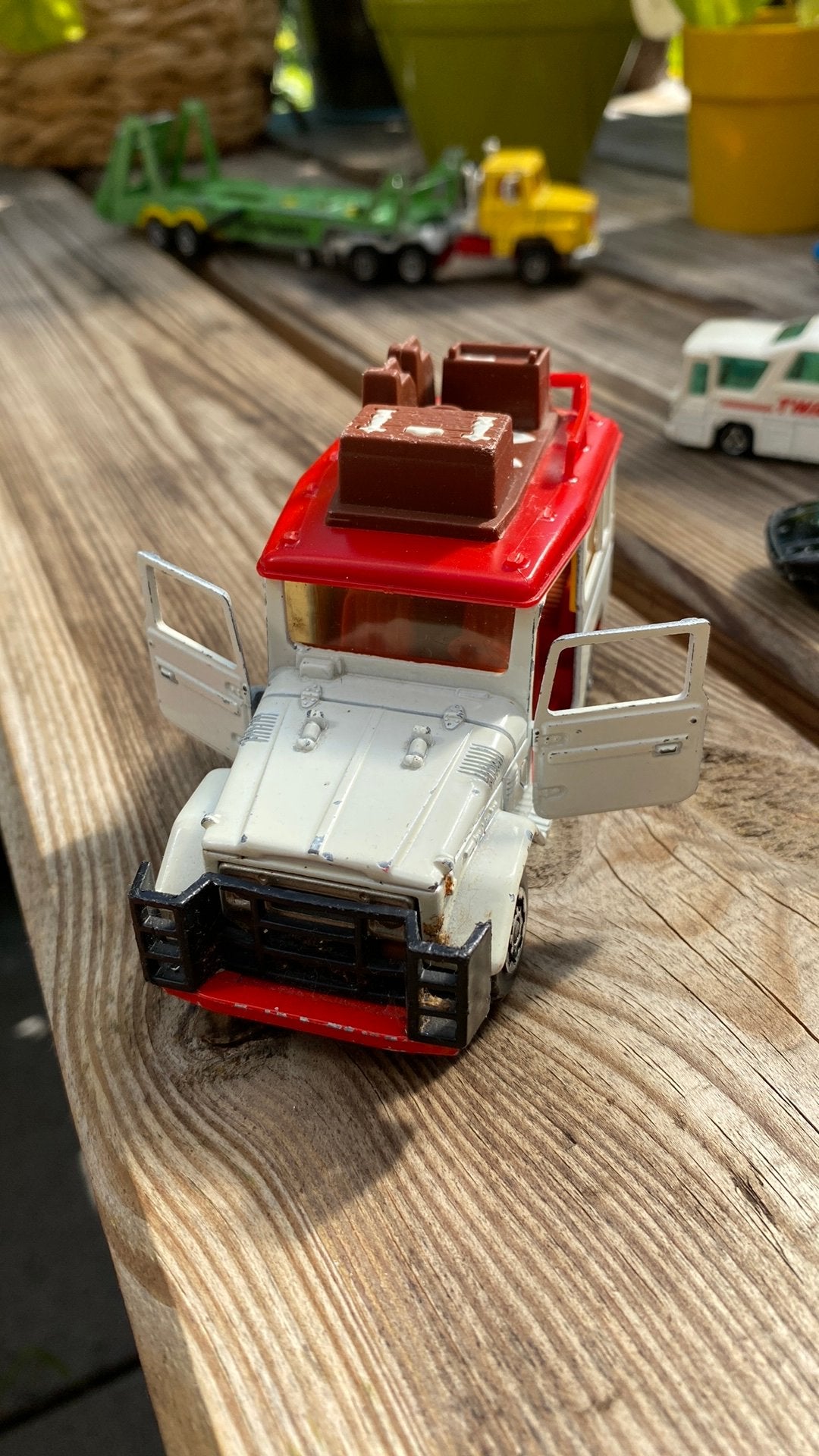 Majorette Toyota Vintage France, Ophalen of Verzenden, Gebruikt