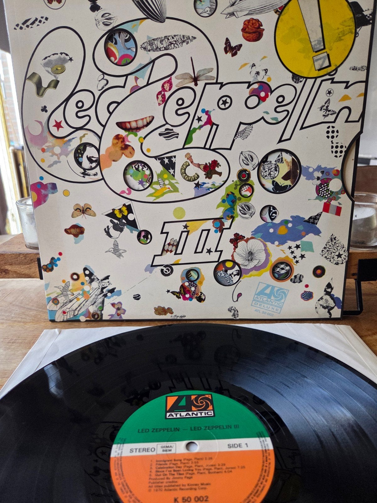 Led Zeppelin – Led Zeppelin III (LP) | Duitse Top-Persing (J, Ophalen of Verzenden, Zo goed als nieuw, 12 inch, Poprock