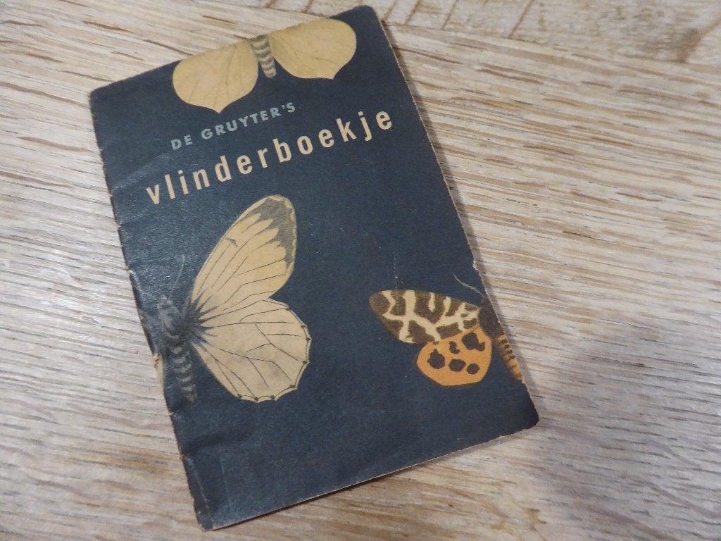 Oud Reclame boekje van De Gruyter 9 x 6,3 cm., Ophalen of Verzenden, Gebruikt, Overige typen