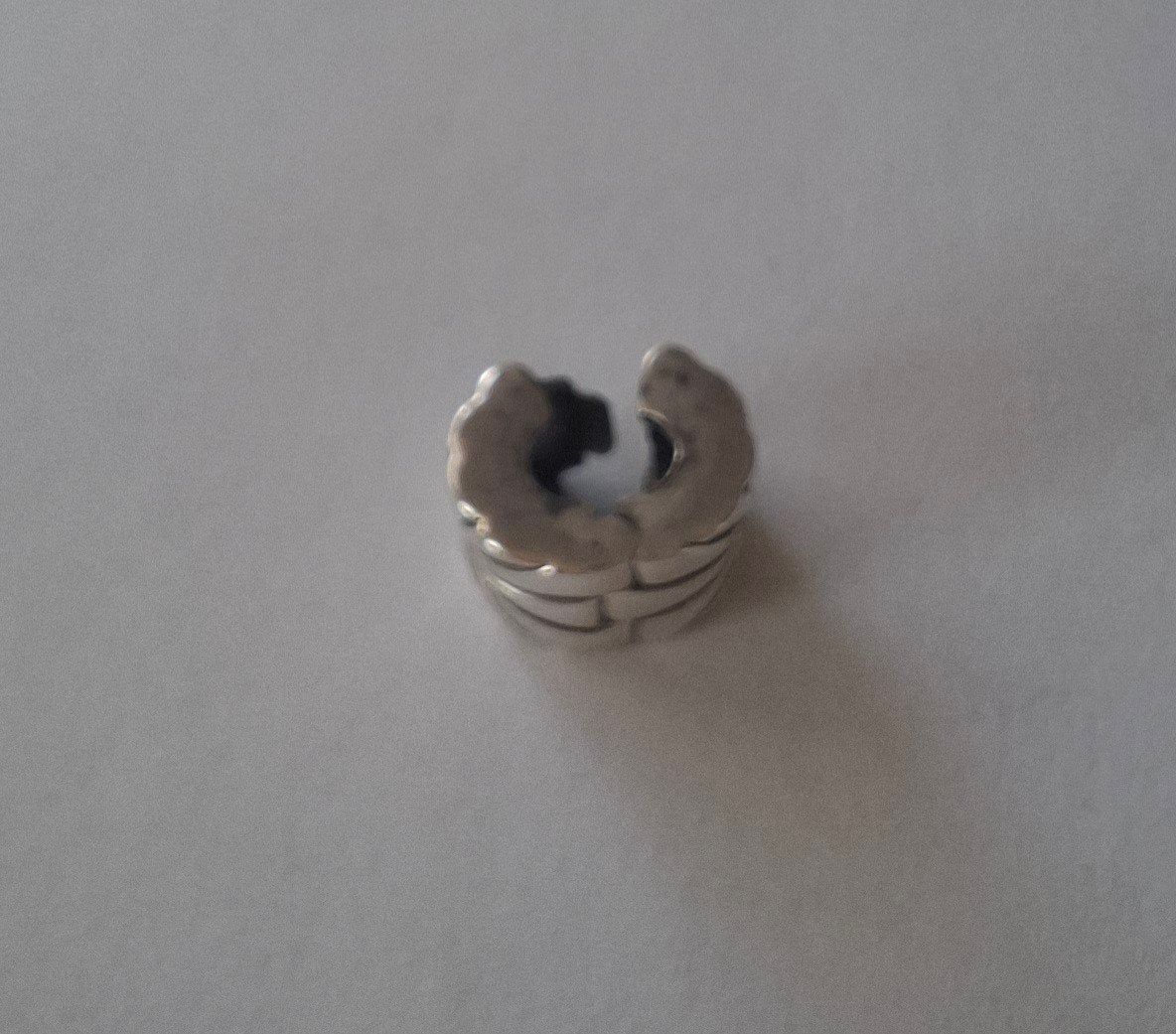 Pandora bedel clip/stopper, Pandora, Ophalen of Verzenden, Zo goed als nieuw, 1 bedel