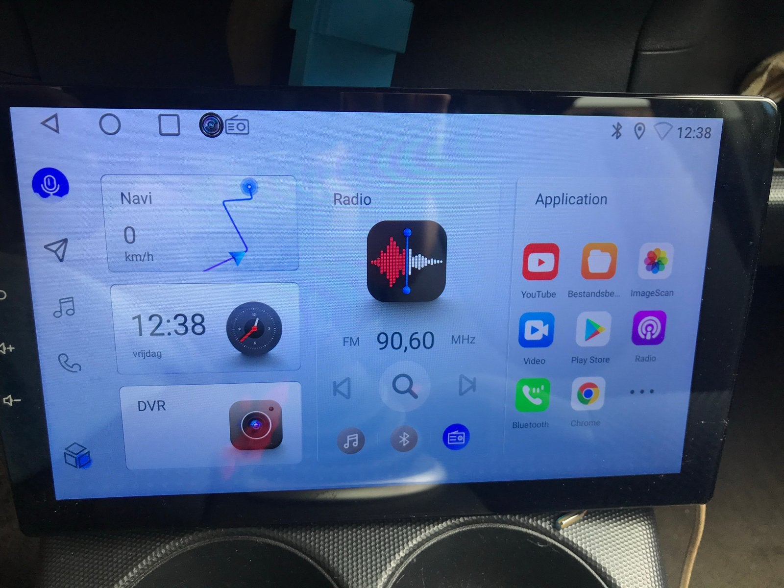 Android Autoradio met navigatie en multimedia, Auto diversen, Autoradio's, Zo goed als nieuw, Ophalen of Verzenden