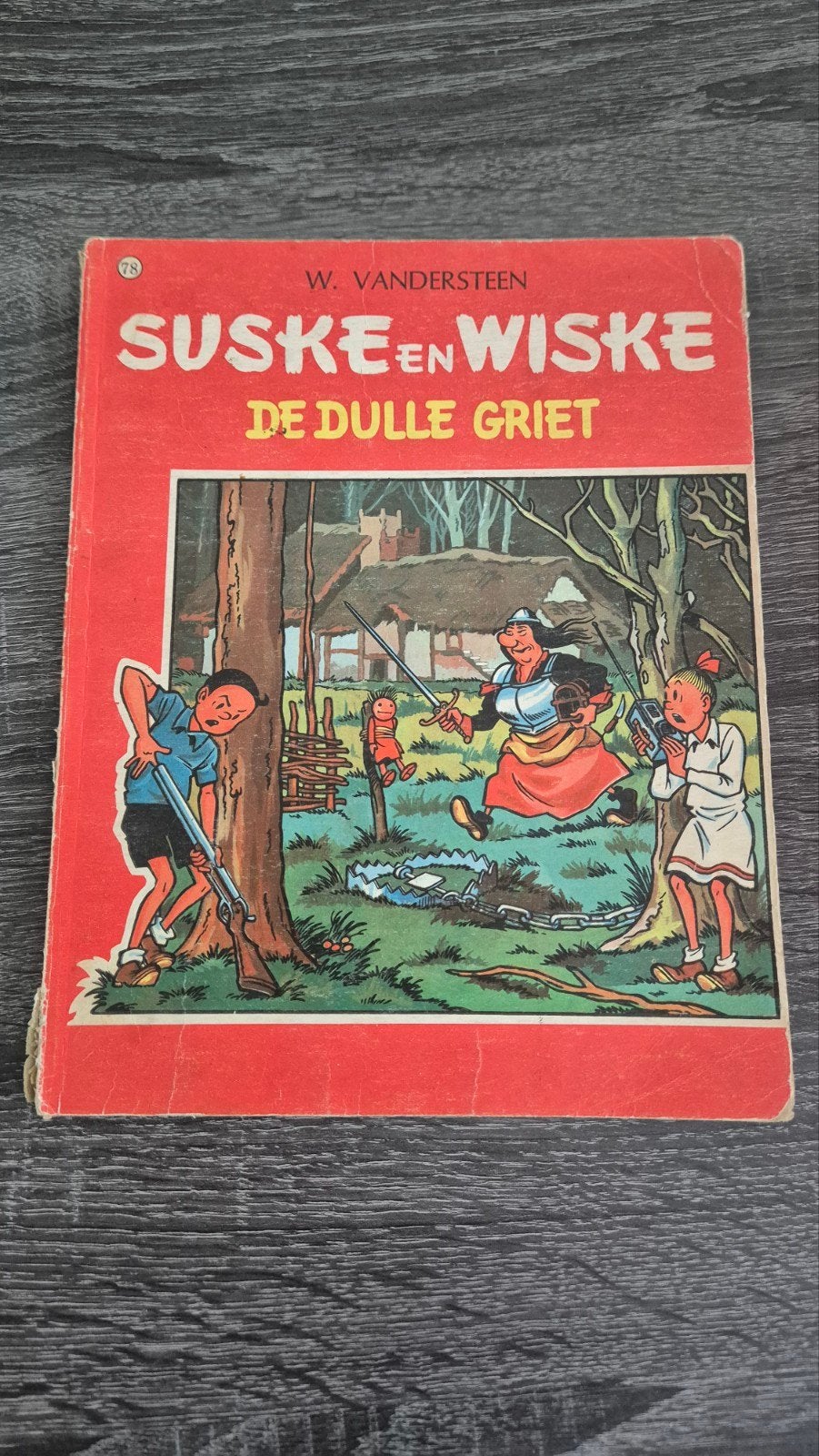 Suske en Wiske - De Dolle Grie - Nr. 78 - 1967, Eén stripboek, Ophalen of Verzenden, Gelezen