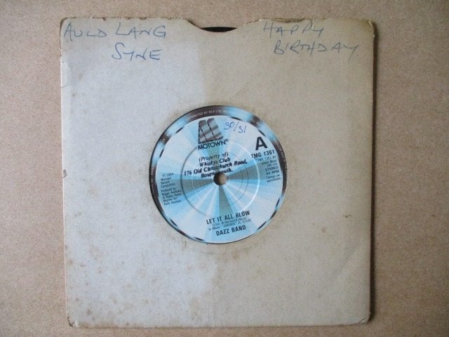 s1712 dazz band - let it all blow, Ophalen, Gebruikt, 7 inch, Overige genres