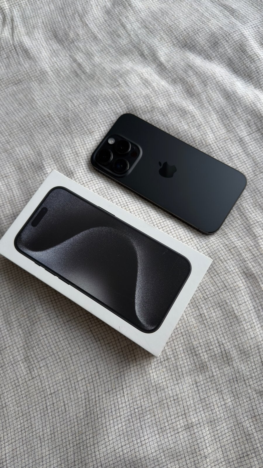 iPhone 15 Pro 256GB - Zo goed als nieuw!!, Zwart, Zo goed als nieuw, Zonder simlock, Zonder abonnement
