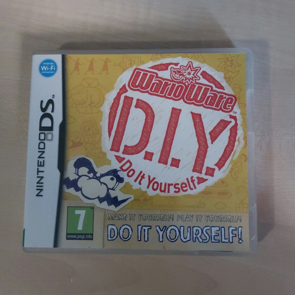 Nintendo DS WarioWare D.I.Y. Do it yourself!, Avontuur en Actie, Gebruikt, 1 speler, Ophalen of Verzenden