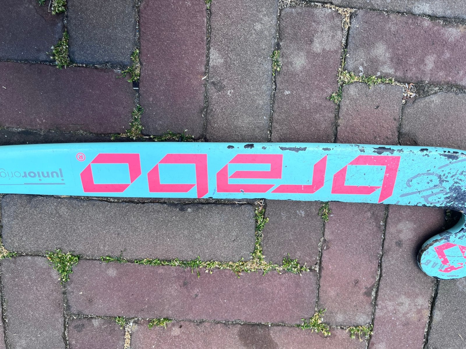 Brabo hockeystick junior - Gebruikt, Sport en Fitness, Hockey, Ophalen, Gebruikt, Stick
