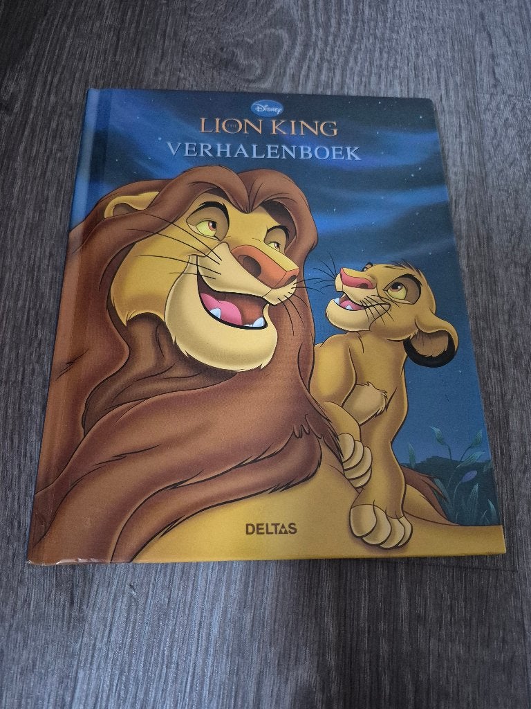 Lion King Disney boek, Ophalen of Verzenden, Zo goed als nieuw, Deltas, Sprookjes
