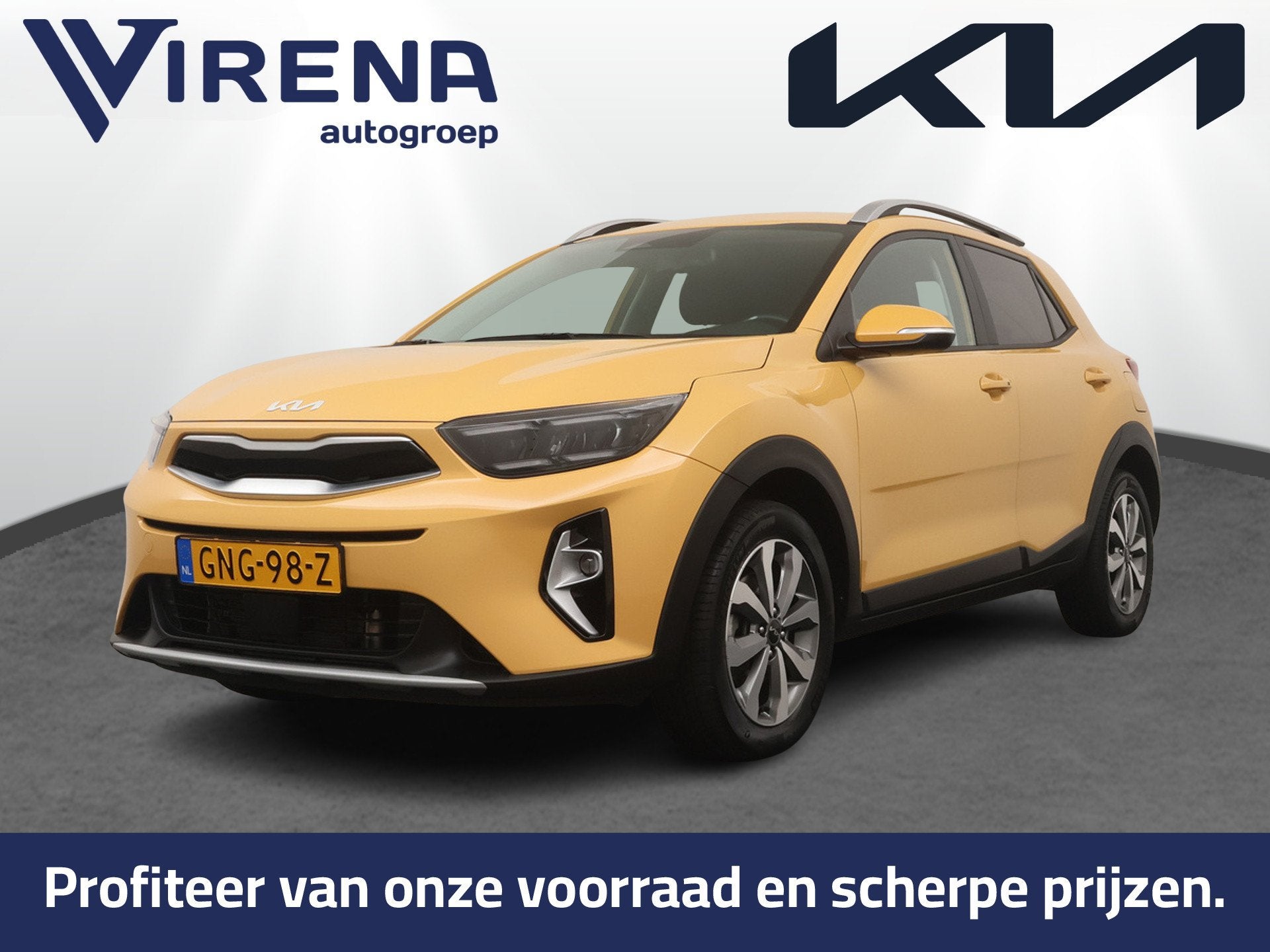 Kia Stonic 1.0 T-GDi MHEV DynamicPlusLine - Stoel/Stuurverwa