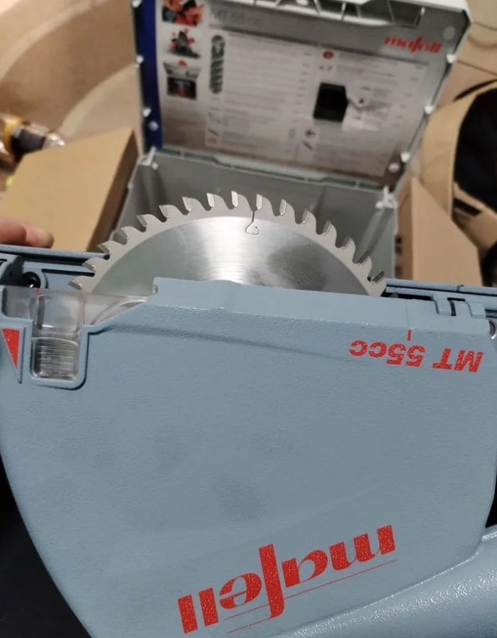 Mafell MT 55 CC invalzaag, Doe-het-zelf en Verbouw, Gereedschap | Zaagmachines, Invalzaag, Ophalen of Verzenden, Zo goed als nieuw