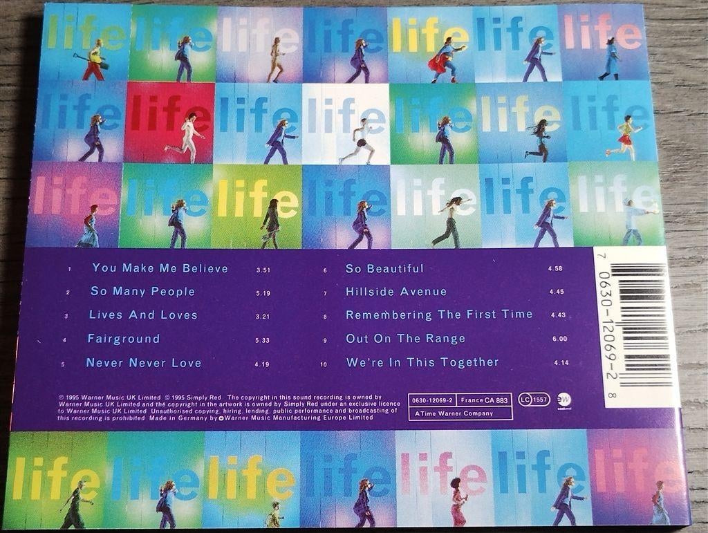 Simply Red - Life, Ophalen of Verzenden, Zo goed als nieuw
