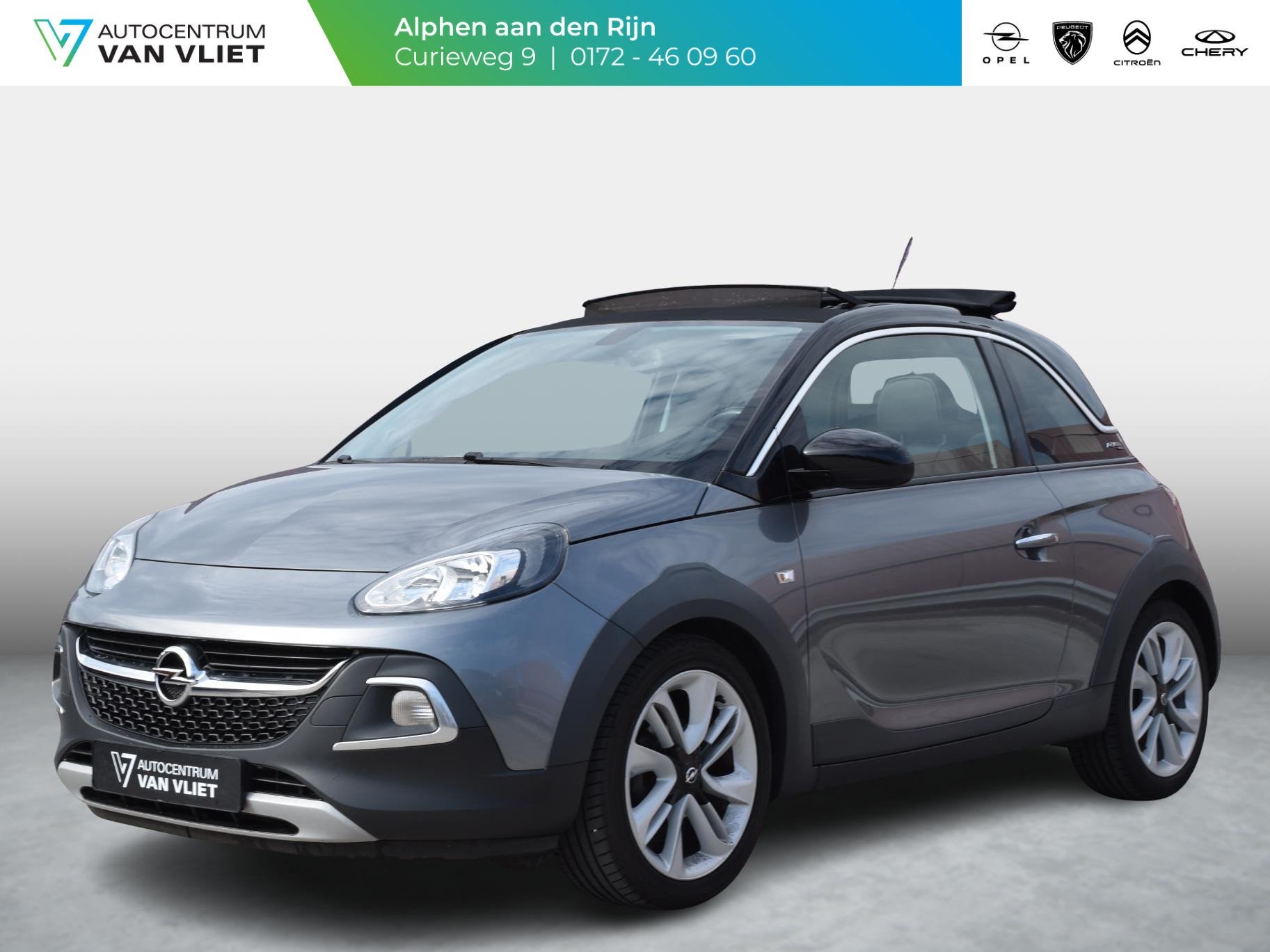 Opel ADAM 1.0 Turbo Rocks BlitZ | 90 PK | STOELVERWARMING |, Auto's, 12 maanden, 4 stoelen, Origineel Nederlands, Bedrijf