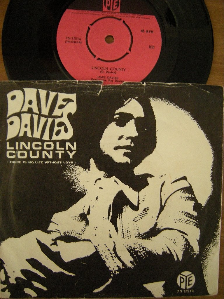 Dave Davies (Lincoln County), Gebruikt, 7 inch, Ophalen of Verzenden, Pop