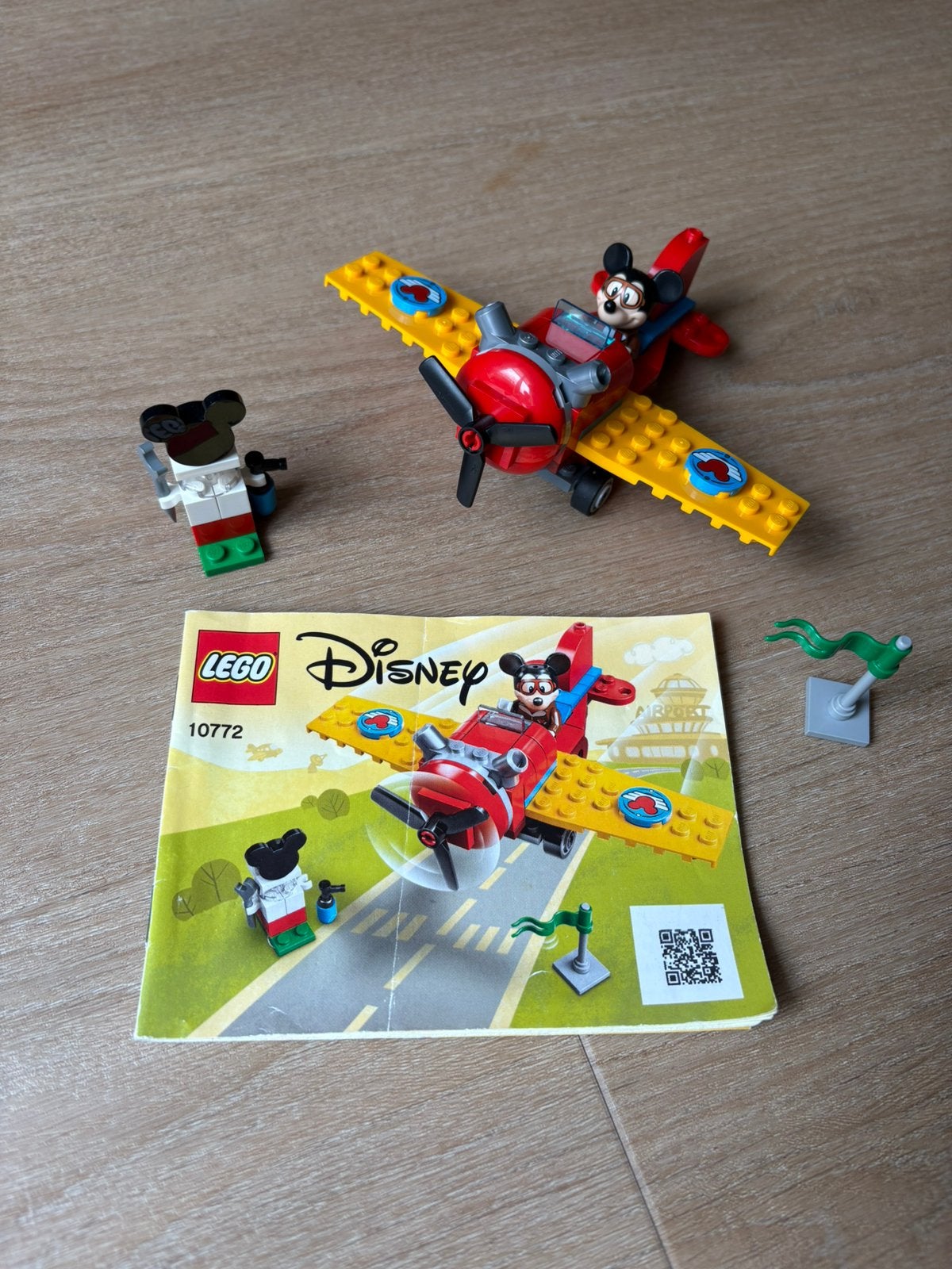 Lego Disney #10772 Mickey Mouse vliegtuig, Ophalen of Verzenden, Zo goed als nieuw