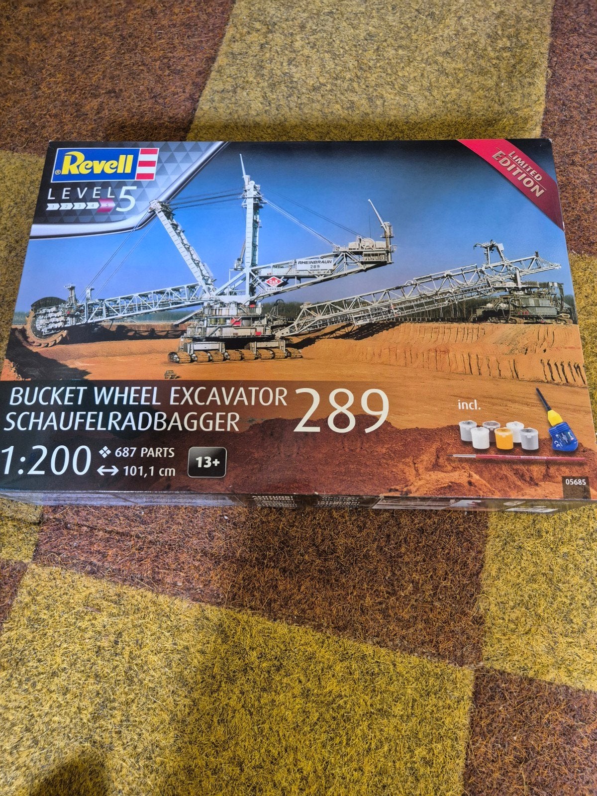 Revell 05685 BUCKET WHEEL EXCAVATOR 289, Revell, Nieuw, Ophalen of Verzenden, Groter dan 1:32