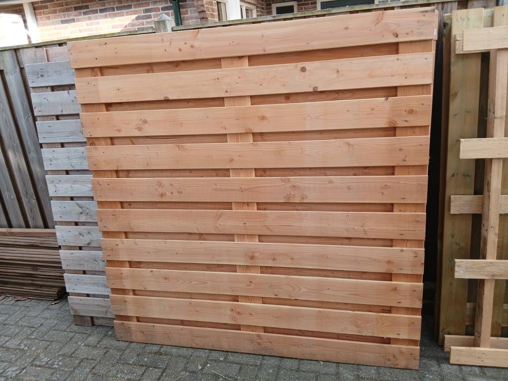 Tuinscherm / schutting, Ophalen, 1 tot 2 meter, Minder dan 3 meter, Nieuw