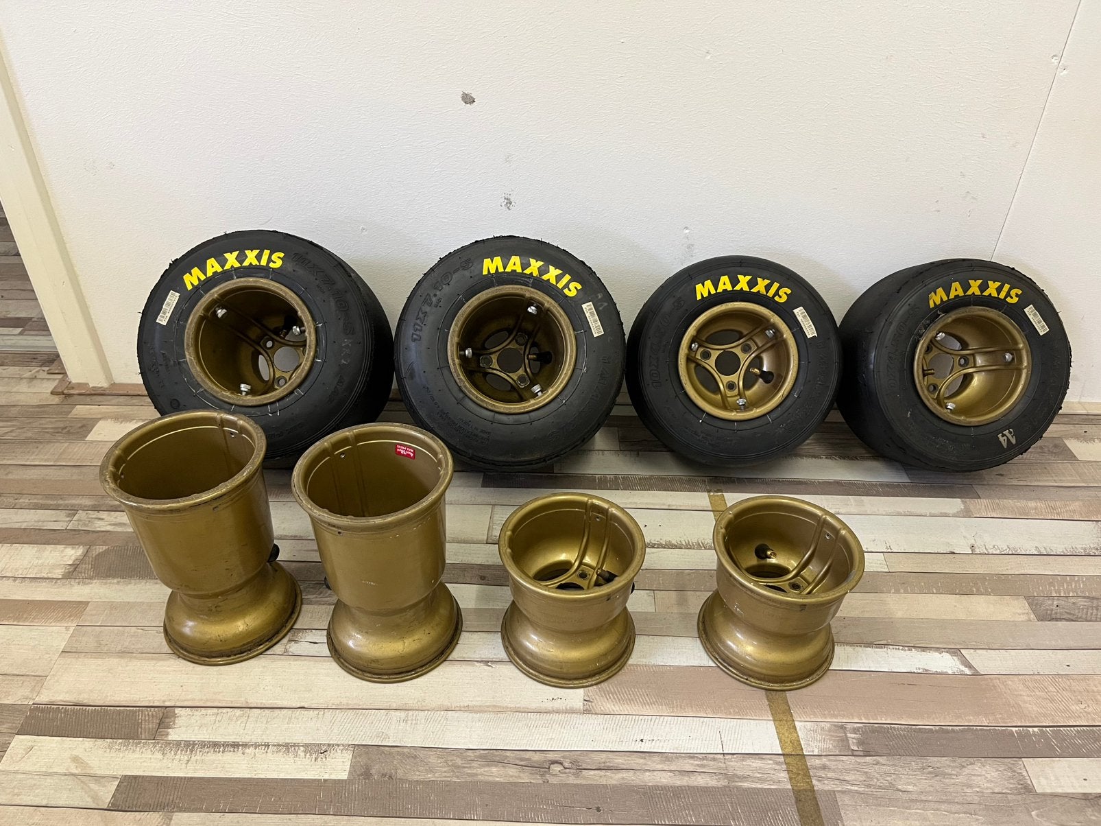 OTK set velgen 130-210 MXJ, Ophalen of Verzenden, Gebruikt, Onderdelen Kart