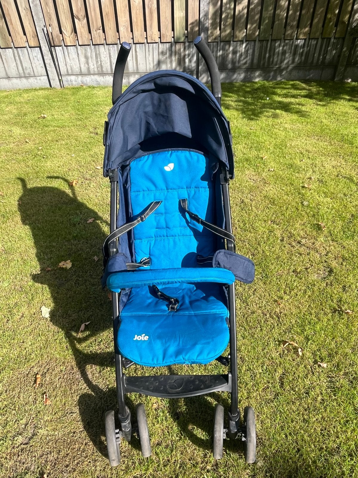 Joie Buggy - Handige en Compacte Reisbuggy in Blauw, Ophalen, Gebruikt, Overige merken, Verstelbare rugleuning